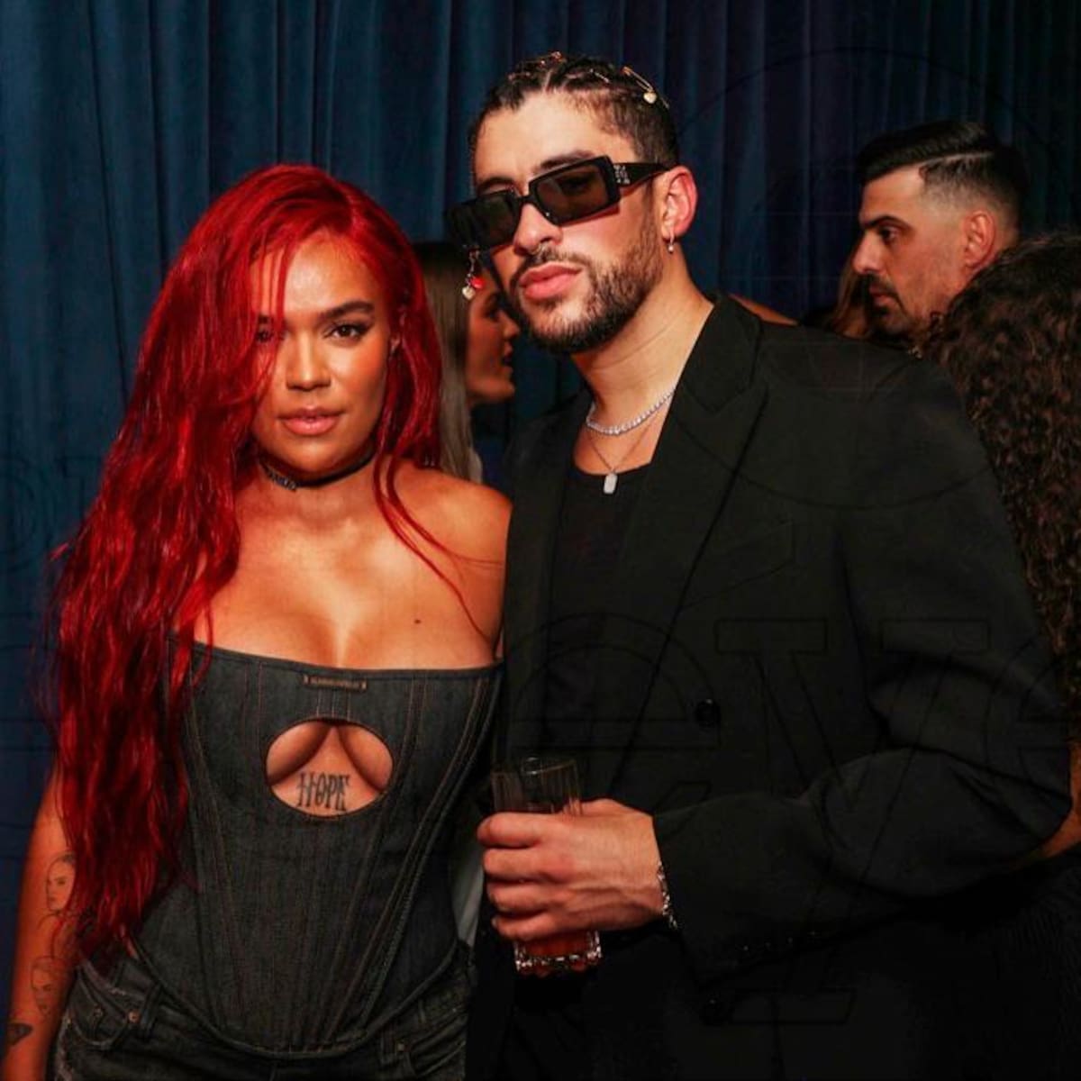 Karol G y Bad Bunny se conocen y son amigos desde los comienzos de sus carreras musicales. //Foto: redes sociales.