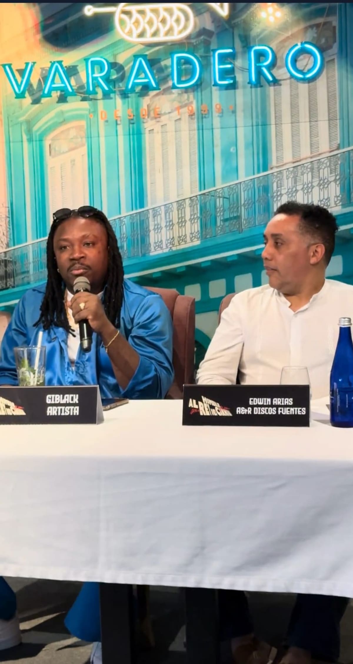 Rueda de prensa de G Black