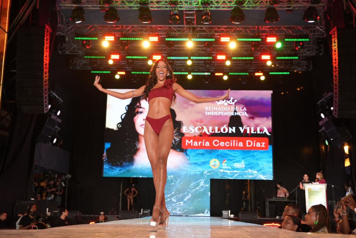 Galería del Desfile en traje de baño del Reinado de Independencia 2025. // Cortesía