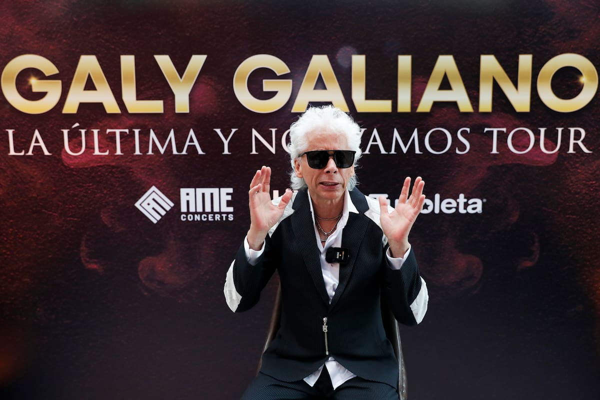El cantante colombiano Galy Galeano posa durante una entrevista con EFE. //Foto: EFE.