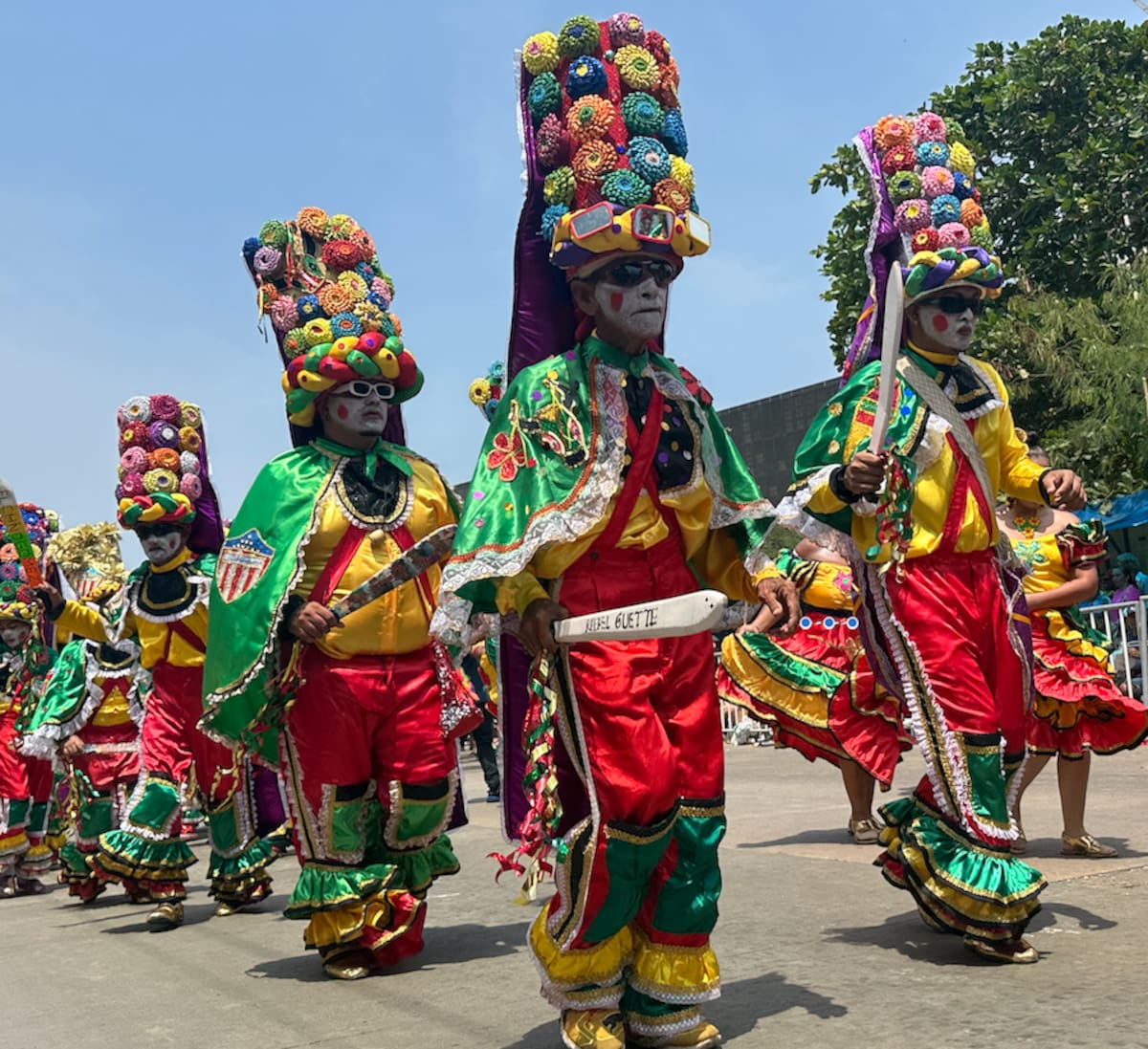 Carnaval de Barranquilla SAS premio a 11 danzas de congos con el Congo de Oro del Carnaval de Barranquilla 2025.//El Universal.