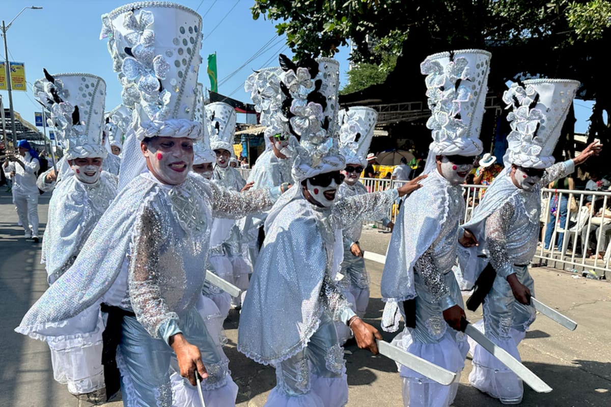 Conozca los grupos y disfraces ganadores de Congos de Oro del Carnaval 2025