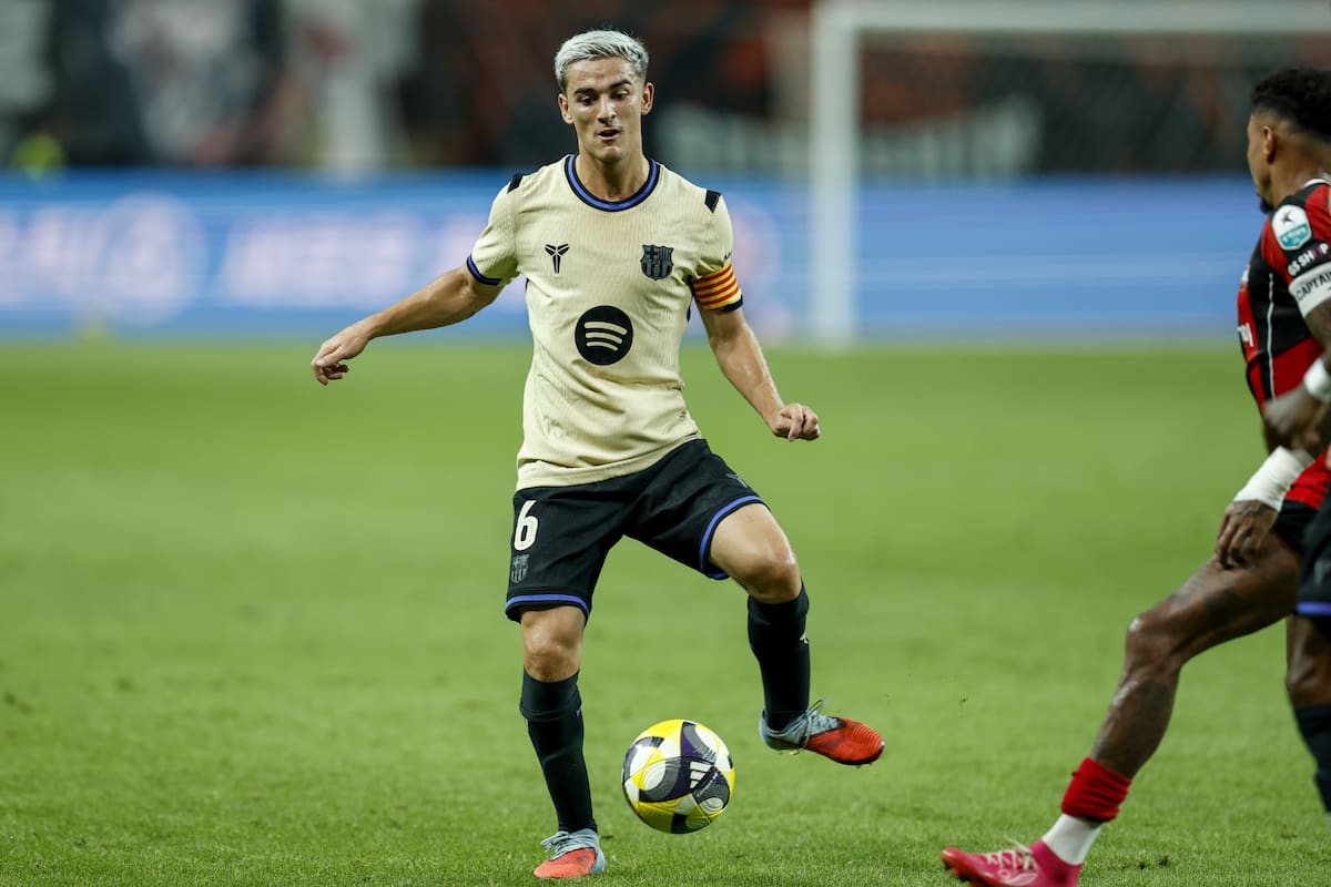 Gavi será baja para Barcelona por varios meses. //Foto, EFE: JEON HEON-KYUN