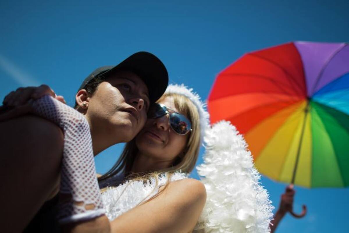 La prohibición del matrimonio gay en California “viola la igualdad de derechos” garantizada por la 14a enmienda de la Constitución, declararon los abogados del Departamento de Justicia. AFP CHRISTOPHE SIMON