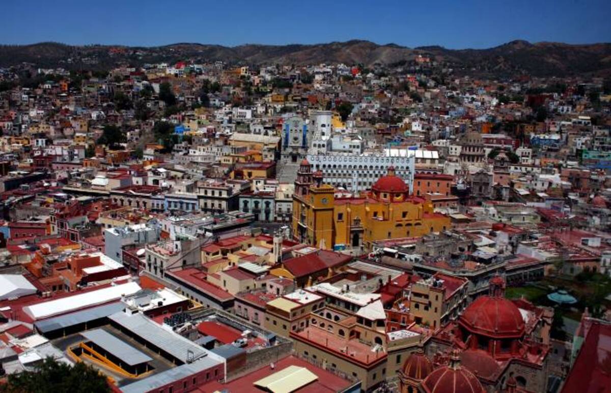 Guanajuato, la ciudad de México a donde llegará el papa Benedicto XVI. AFP