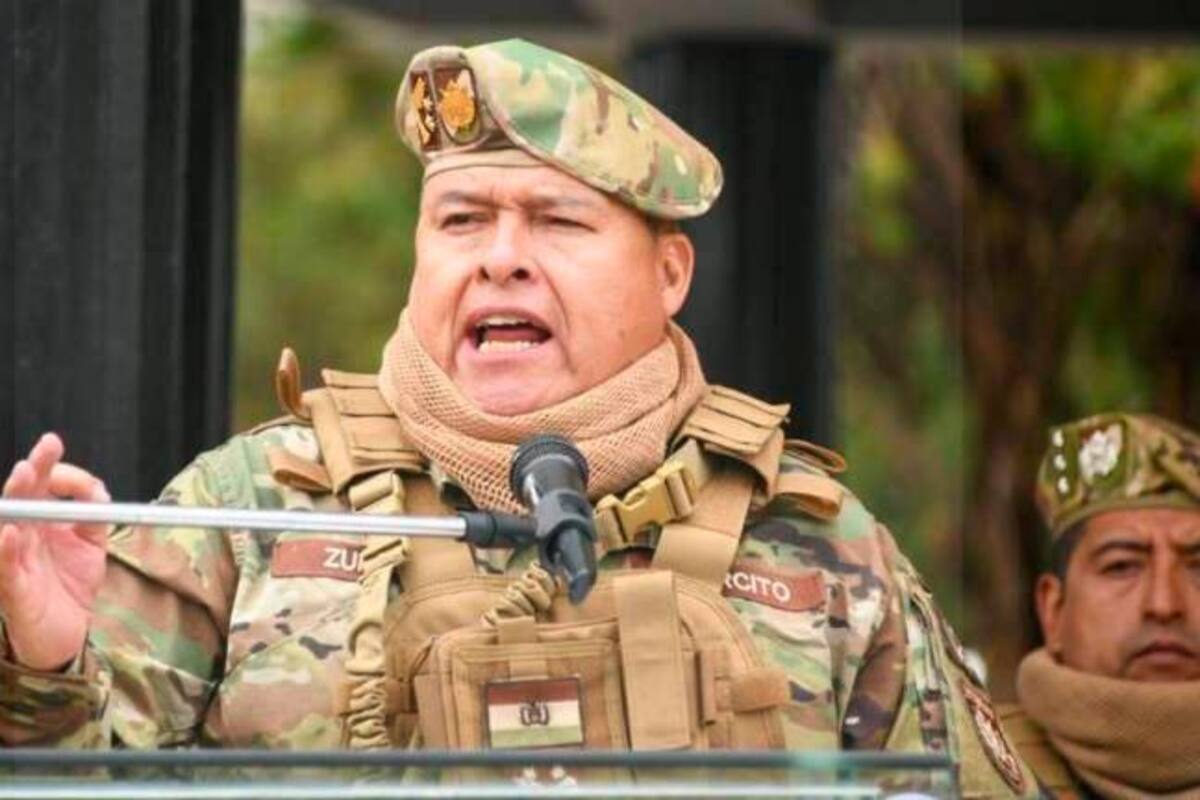 Detienen al general Zúñiga luego de supuesto golpe de Estado en Bolivia