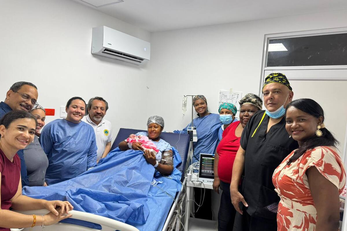 Hospital de Nelson Mandela recibió su primer parto: así ocurrió