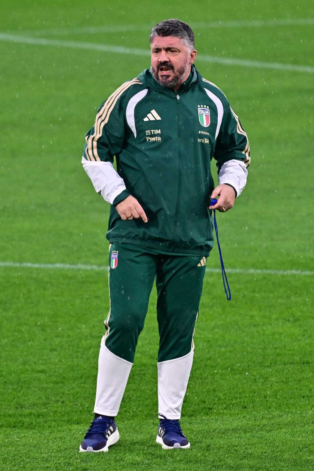 El seleccionador Gennaro Gattuso afrontará su partido más importante como entrenador. //Foto, EFE: MICHELE MARAVIGLIA