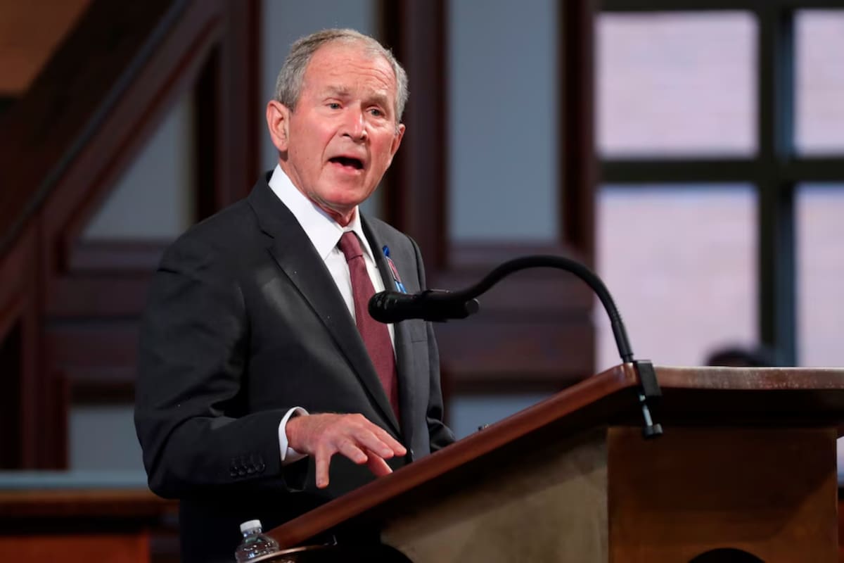 George Bush, expresidente de Estados Unidos. //EFE