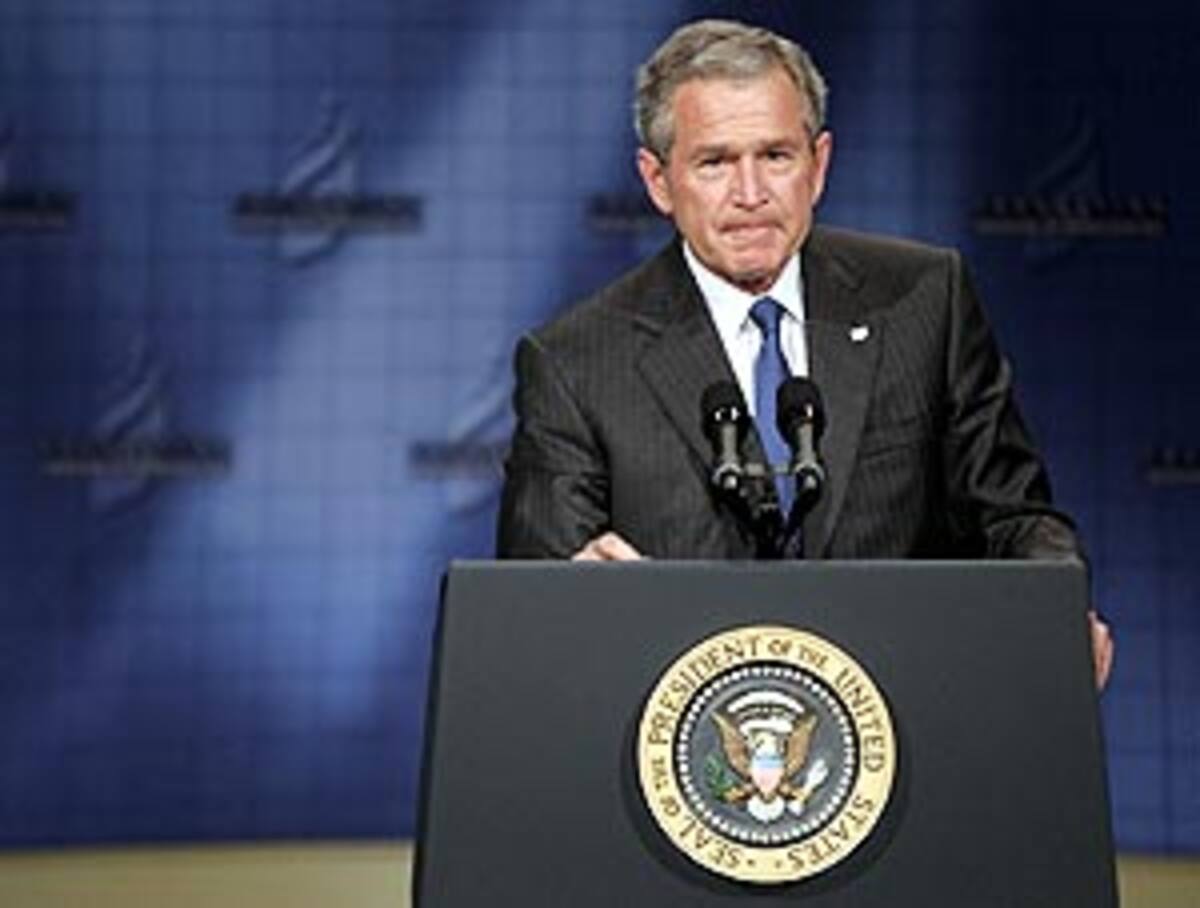 George Bush, expresidente de Estados Unidos. //EFE