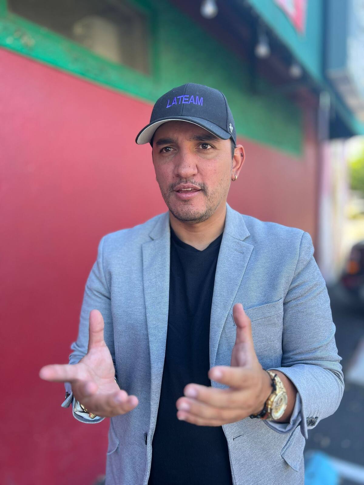 George Calderón Mosquera, colombiano presidente de LATEAM, app que conglomera a 70 negocios de los cuales 90% son colombianos y se unieron a la campaña viral “un día sin inmigrante”.