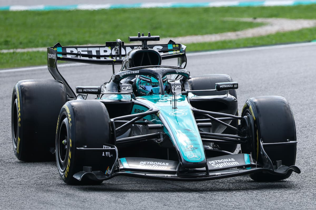 El piloto de Mercedes, el británico George Russel. //Foto, EFE: FAZRY ISMAIL