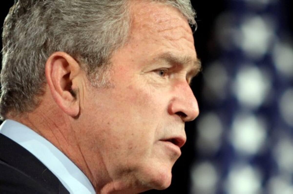 George Bush era el presidente de Estados Unidos cuando el país sufrió el atentado. //AP