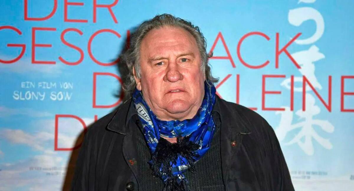 Gérard Depardieu vuelve a ser acusado de abuso sexual. //Foto: tomada de internet.