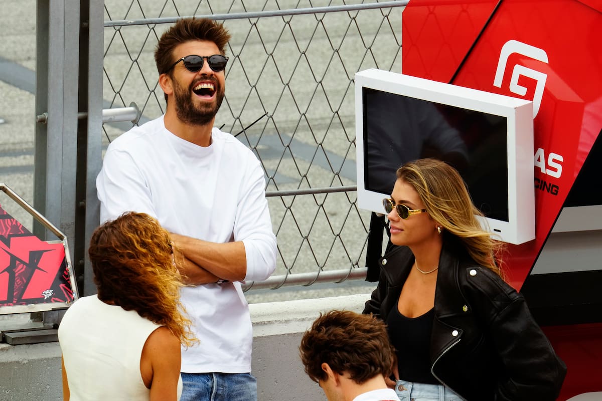 Gerard Piqué y Clara Chía// EFE/ Enric Fontcuberta