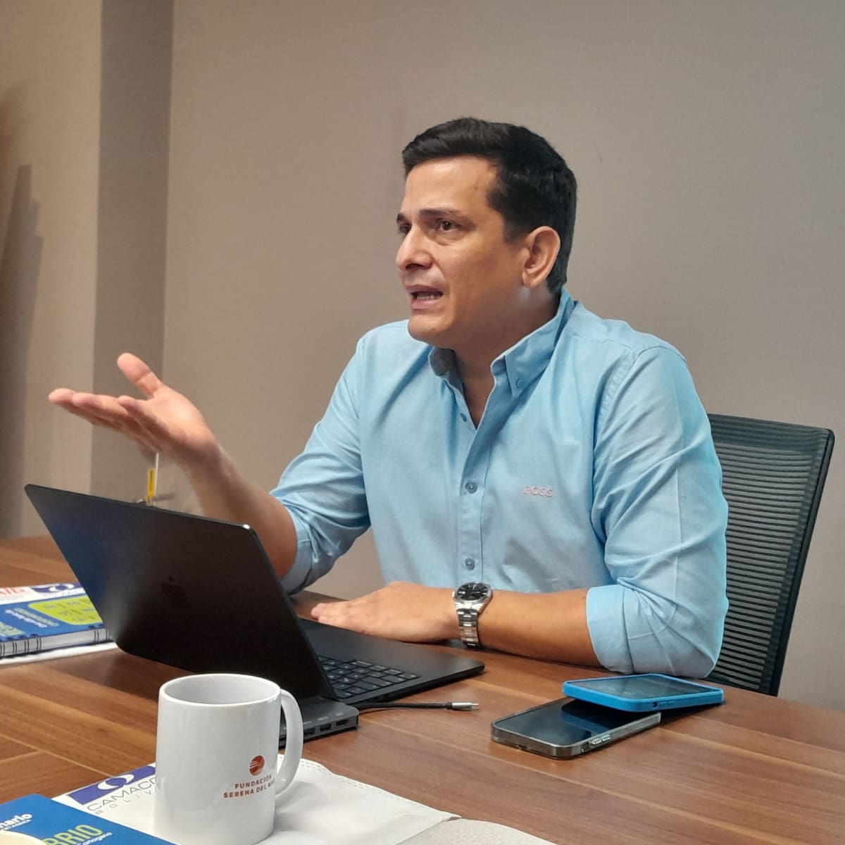Irvin Pérez, gerente de Camacol- Bolívar- HFA - EU.