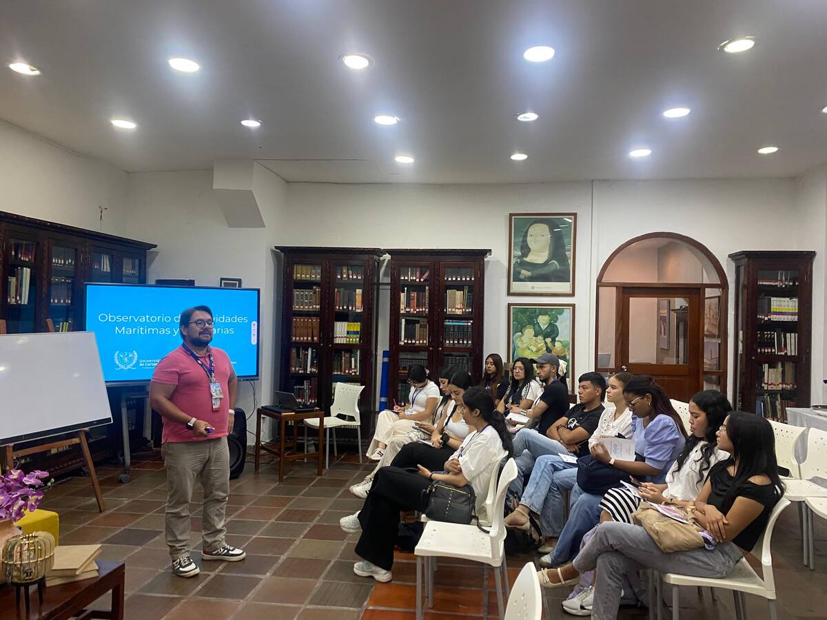Germán Castro Cabal, profesor invitado del Politécnico Grancolombiano. // Cortesía