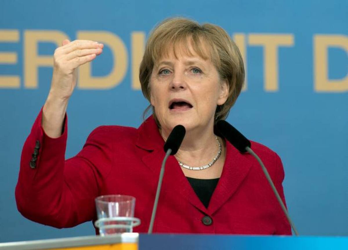 Angela Merkel, Canciller alemana. AP Martin Meissner
