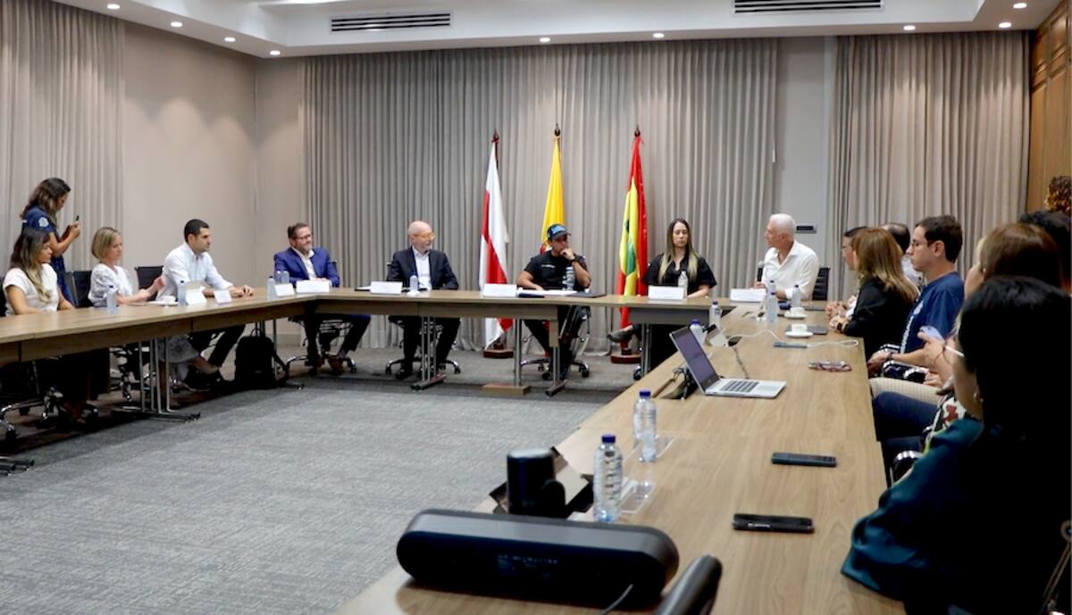 En el encuentro estuvieron presentes representantes de los gremios y aliados de la ciudad como ProBarranquilla, ANDI, Cámara de Comercio de Barranquilla, Camacol, Intergremial y CCI.//Cortesía.