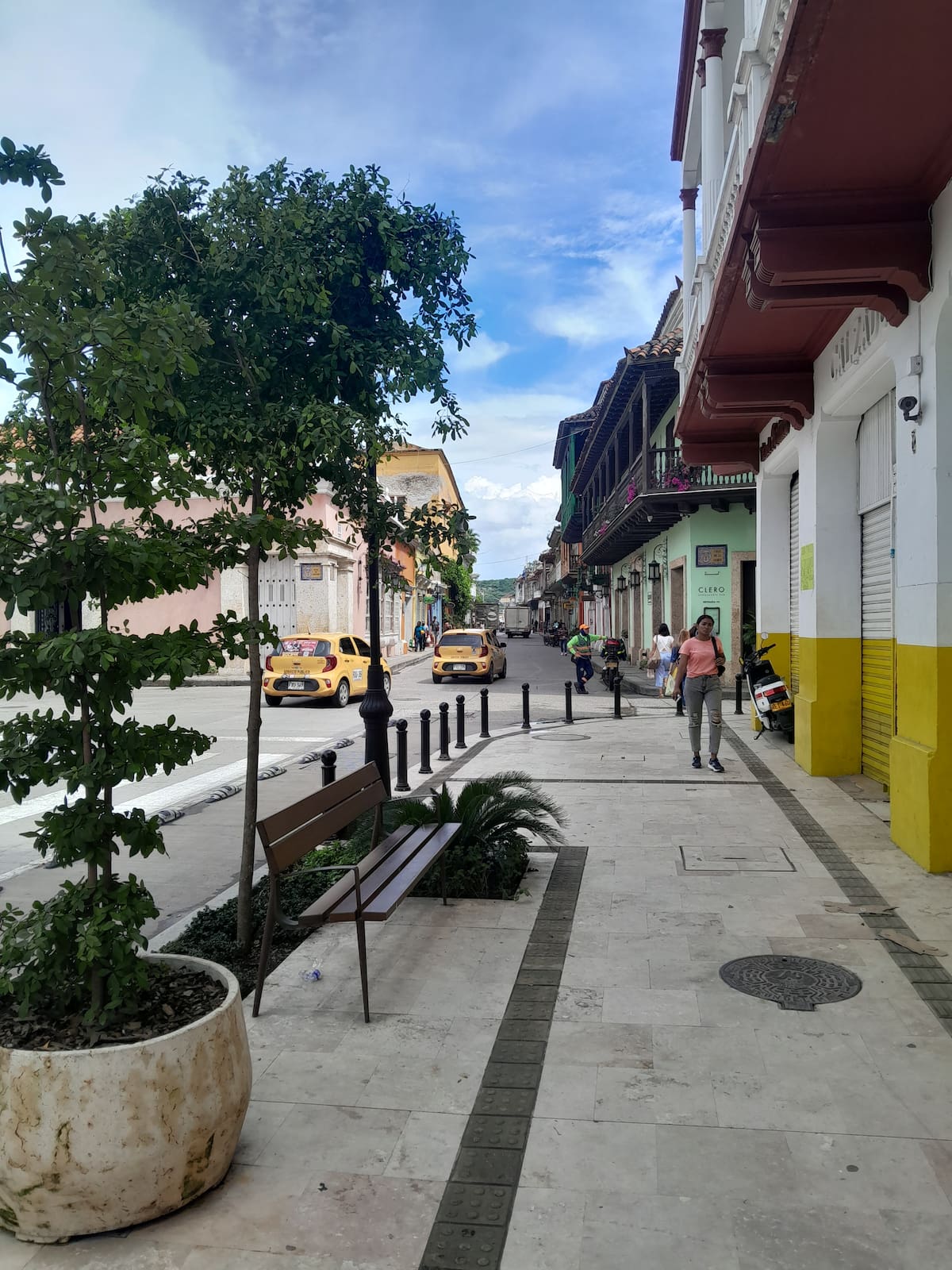 Así lucen algunos espacios públicos cercanos al proyecto hotelero San Francisco, en Getsemaní. // HFA -EU.