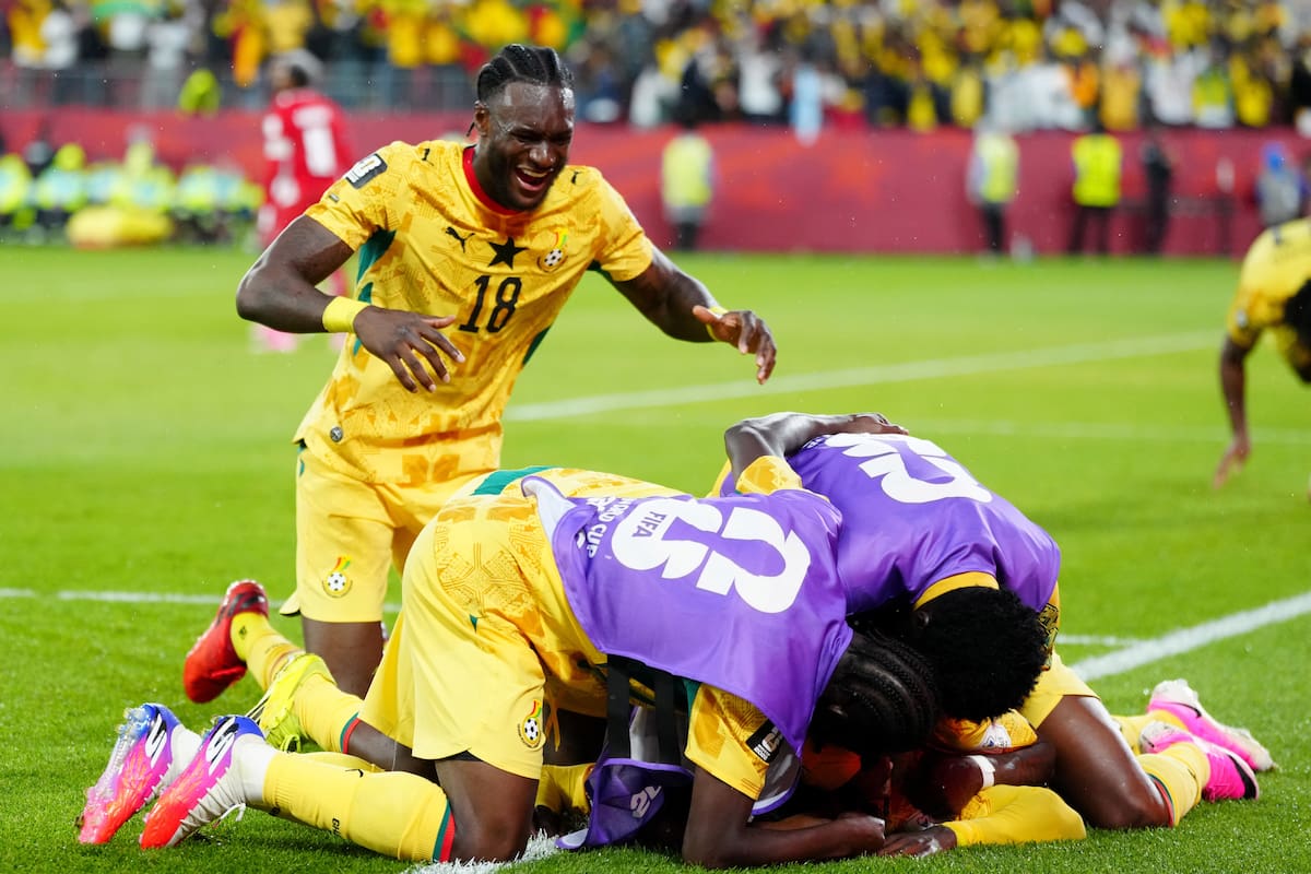 Ghana, de Carlos Queiroz, se lo ganó con gol agónico a Panamá en su debut mundialista