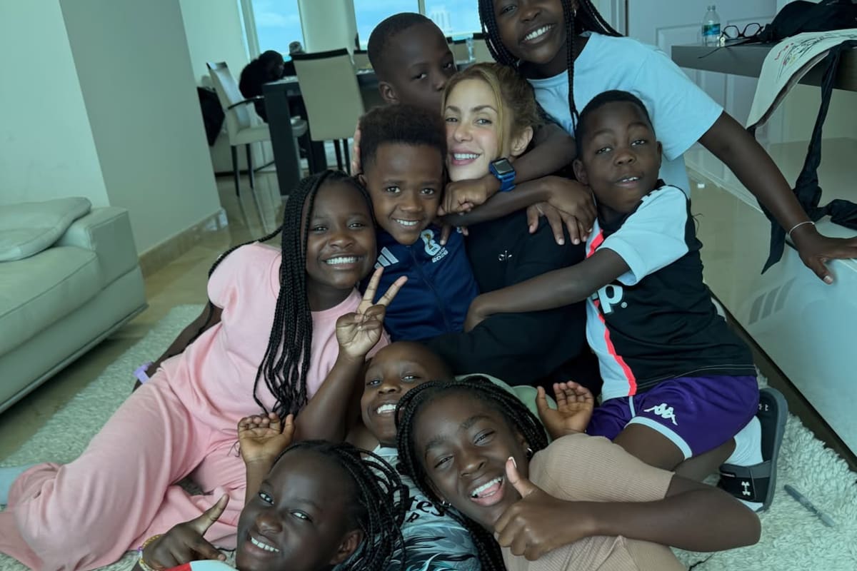 “Ahora los quiero como si fueran hijos míos”: el emotivo mensaje de Shakira a los Ghetto Kids