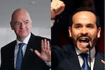 Gianni Infantino, presidente de la FIFA, estará en la posesión de Abelardo de la Espriella