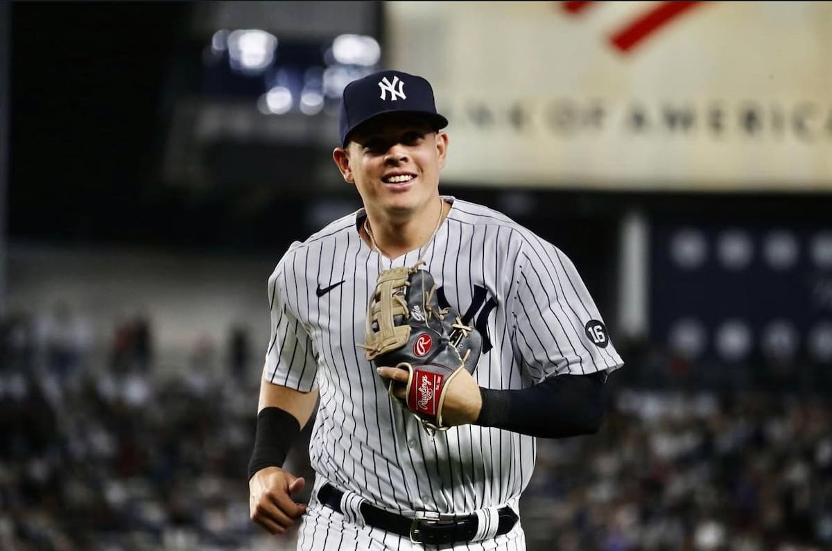 Giovanny Urshela cuando jugaba con los Yankees de New York. // Foto: cortesía Instagram @urshela10.
