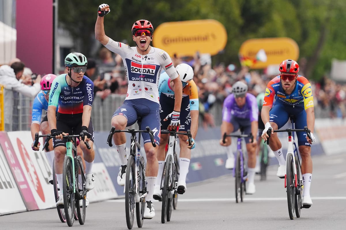Giro de Italia 2026: conozca al ganador de la primera etapa