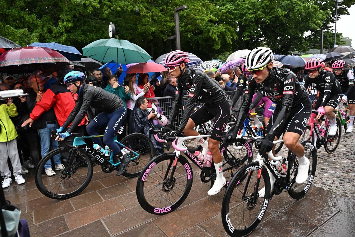 Un italiano fue el ganador de la etapa en el Giro de Italia