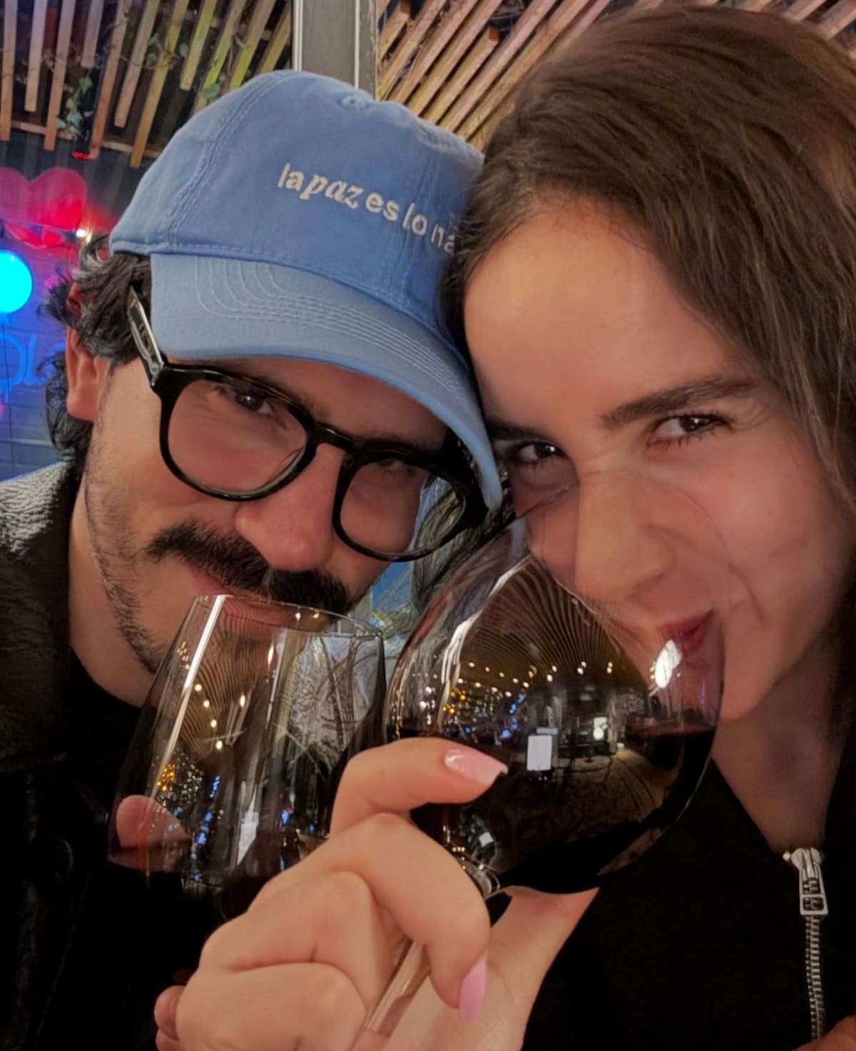 Gisselle Nicolle y Lucas Consuegra. //Foto: IG @lucasconsuegra.