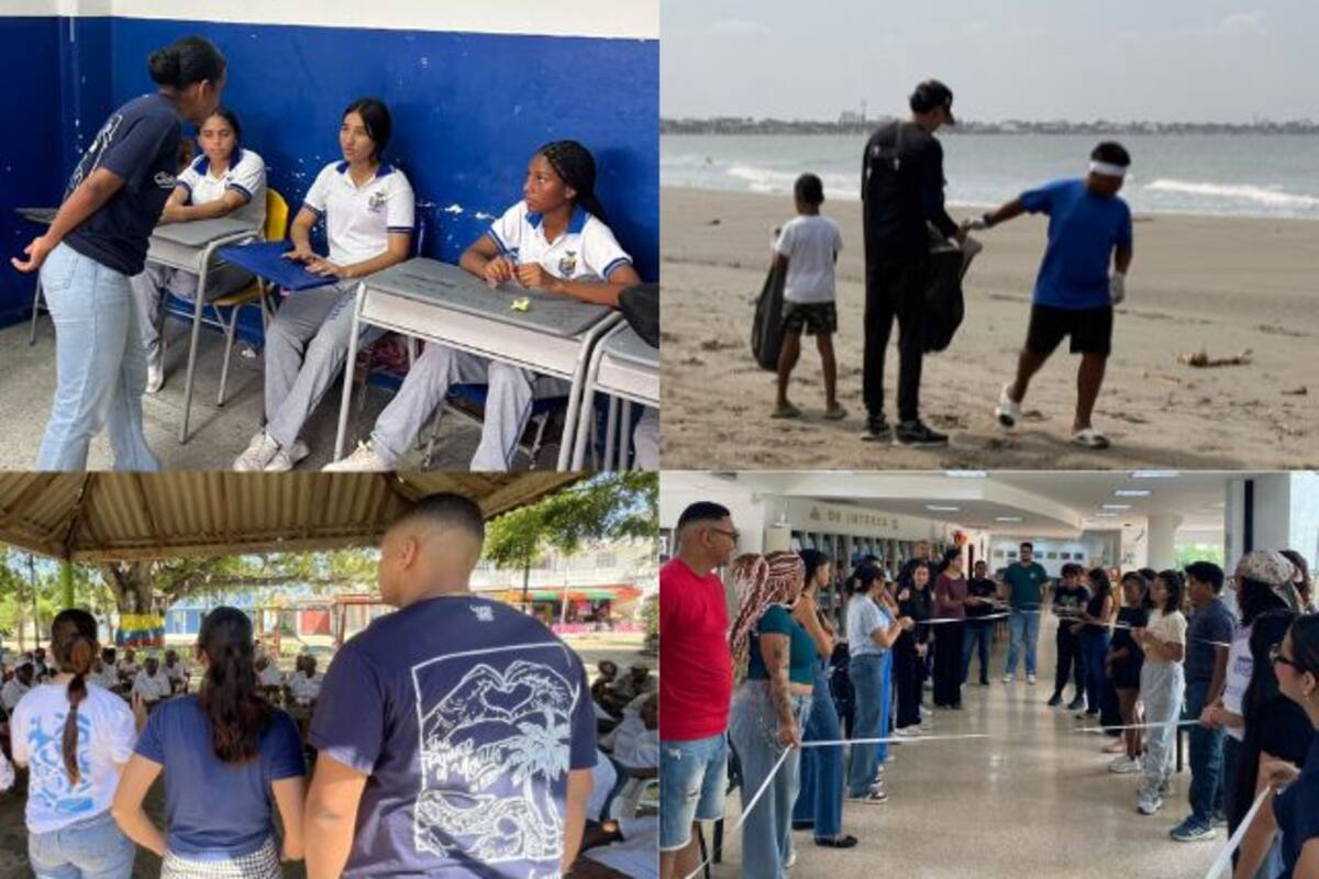 Los jóvenes en Cartagena también lideran la transformación de la ciudad