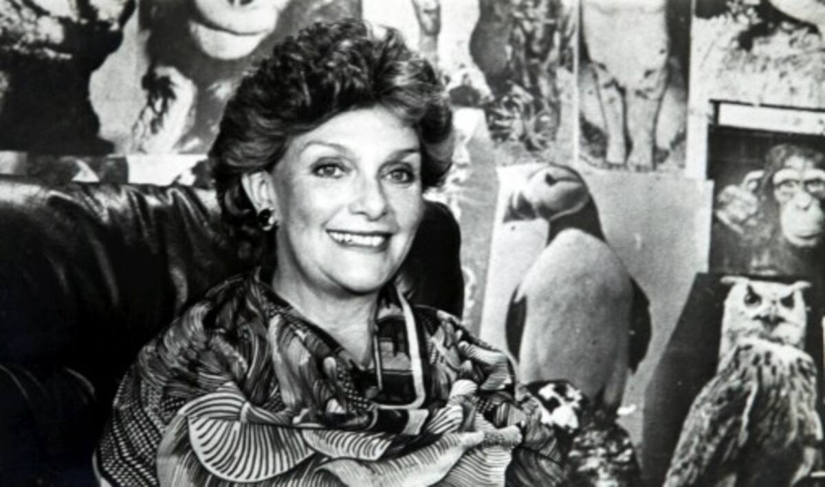 Gloria Valencia de Castaño, la primera dama de la televisión colombiana, promovió el respeto por la naturaleza y el cuidado del medio ambiente a través de su programa Naturalia. Colprensa/El País