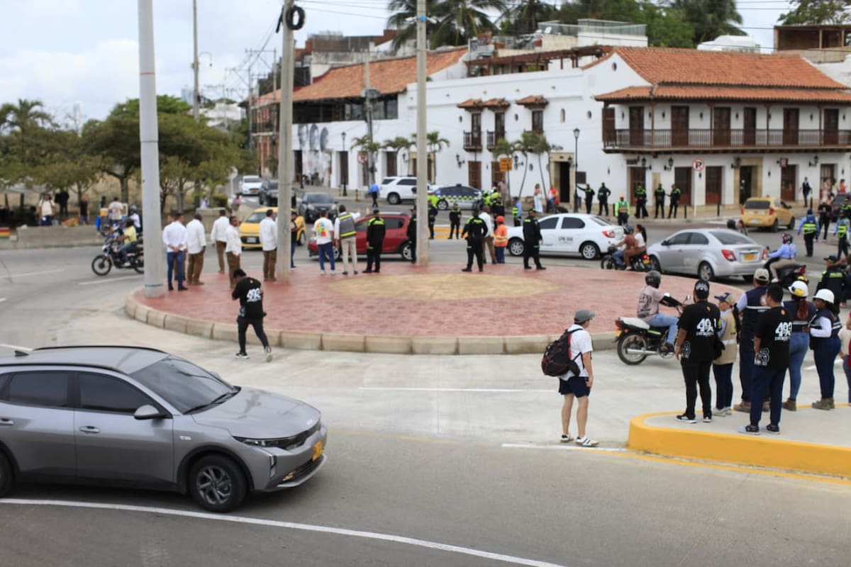 Glorieta de la Media Luna en Cartagena: así mejorará la movilidad en el sector