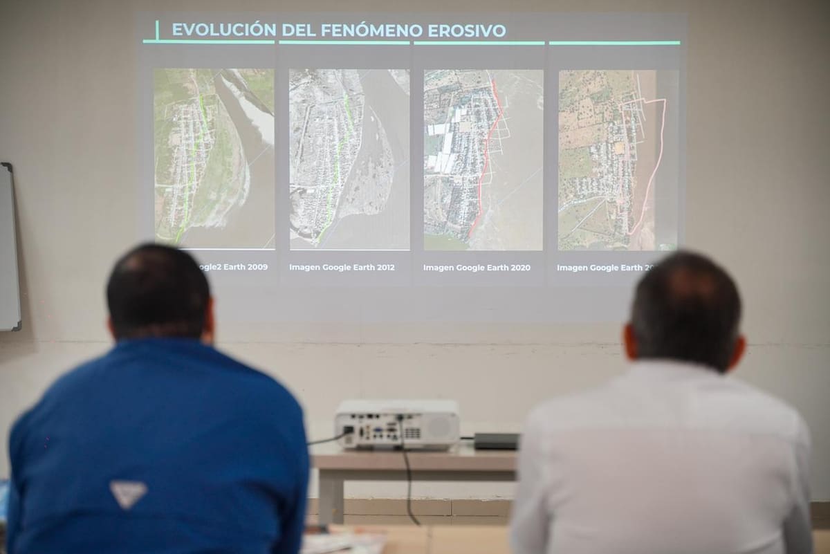 Gobernador Yamil Arana radica ante Cardique la ‘hoja de ruta’ para la reubicación del nuevo Tacamocho. // Foto: cortesía - Gobernación de Bolívar.