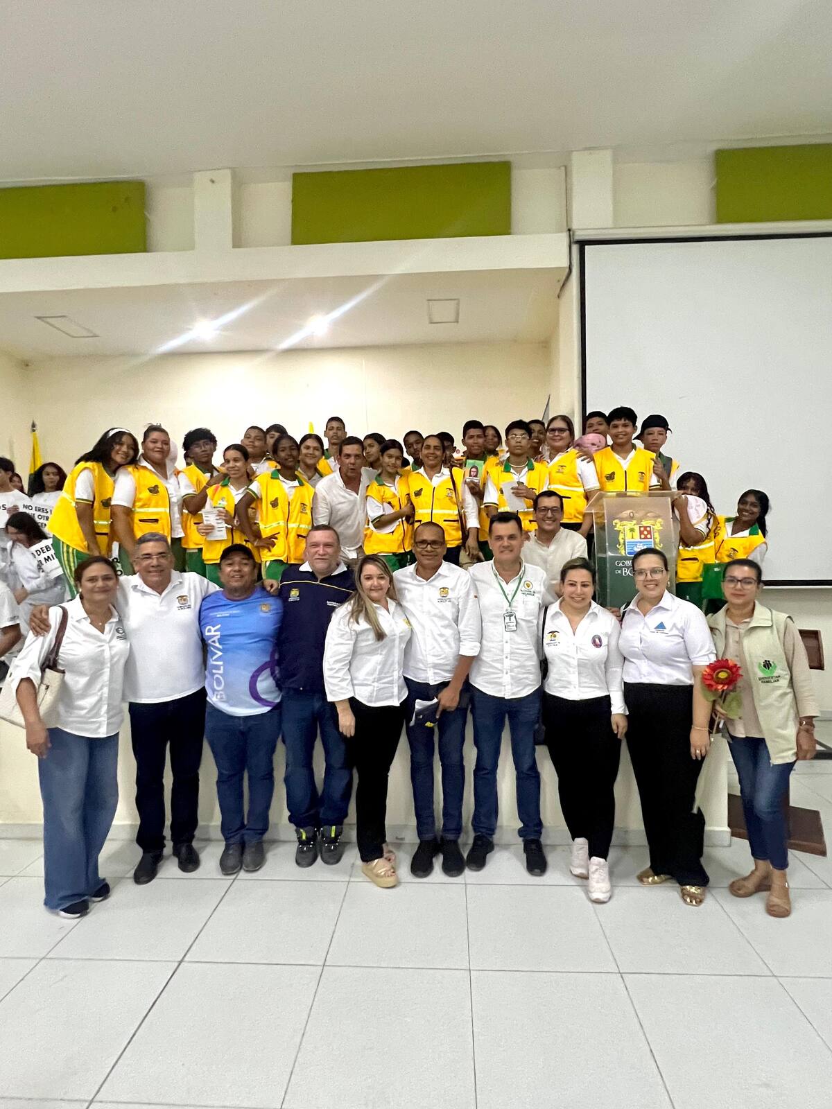 Gobernación de Bolívar lanza la línea psicosocial “Hablemos” para atender la salud mental. // Foto: cortesía
