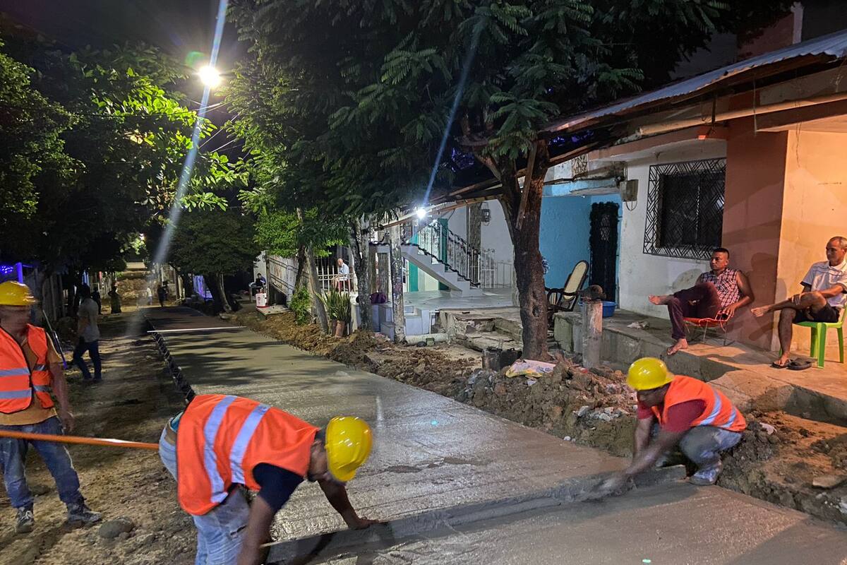 Gobernación de Bolívar inicia obras de pavimentación en San Juan