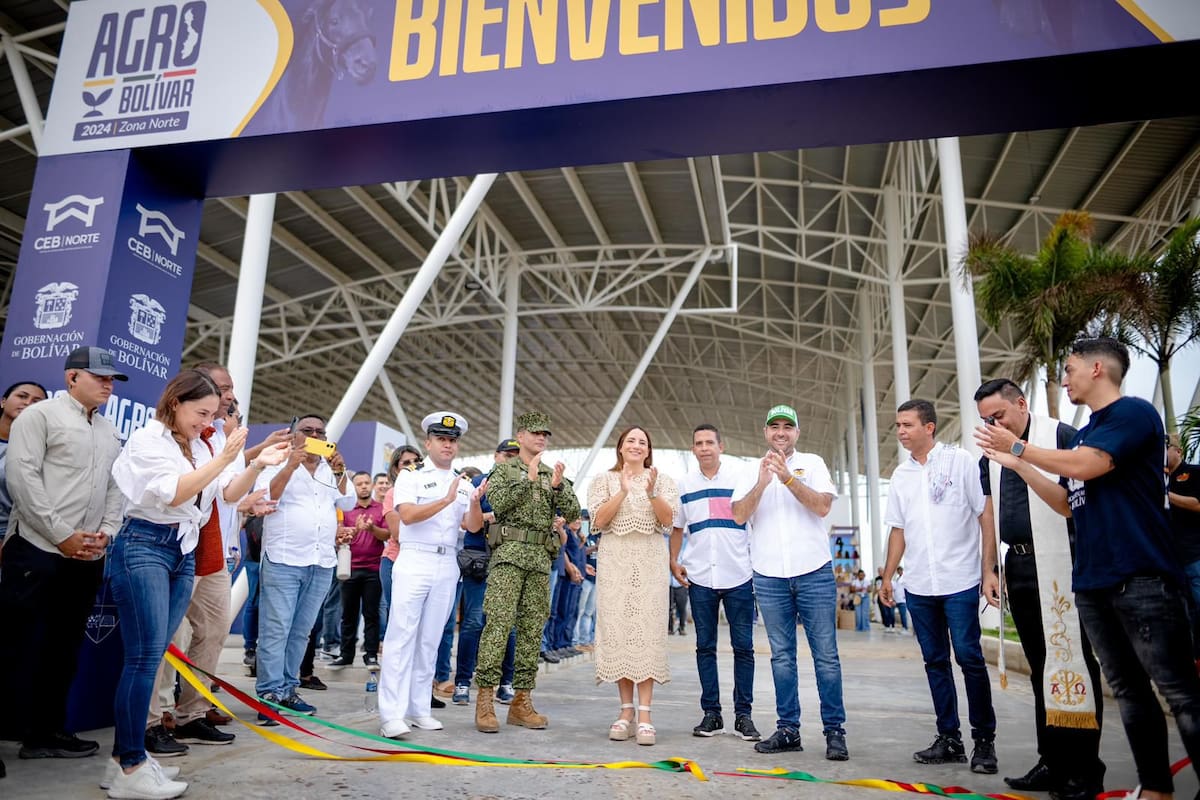 Yamil Arana inaugura el primer Centro de Exposiciones Agropecuarias en Bolívar