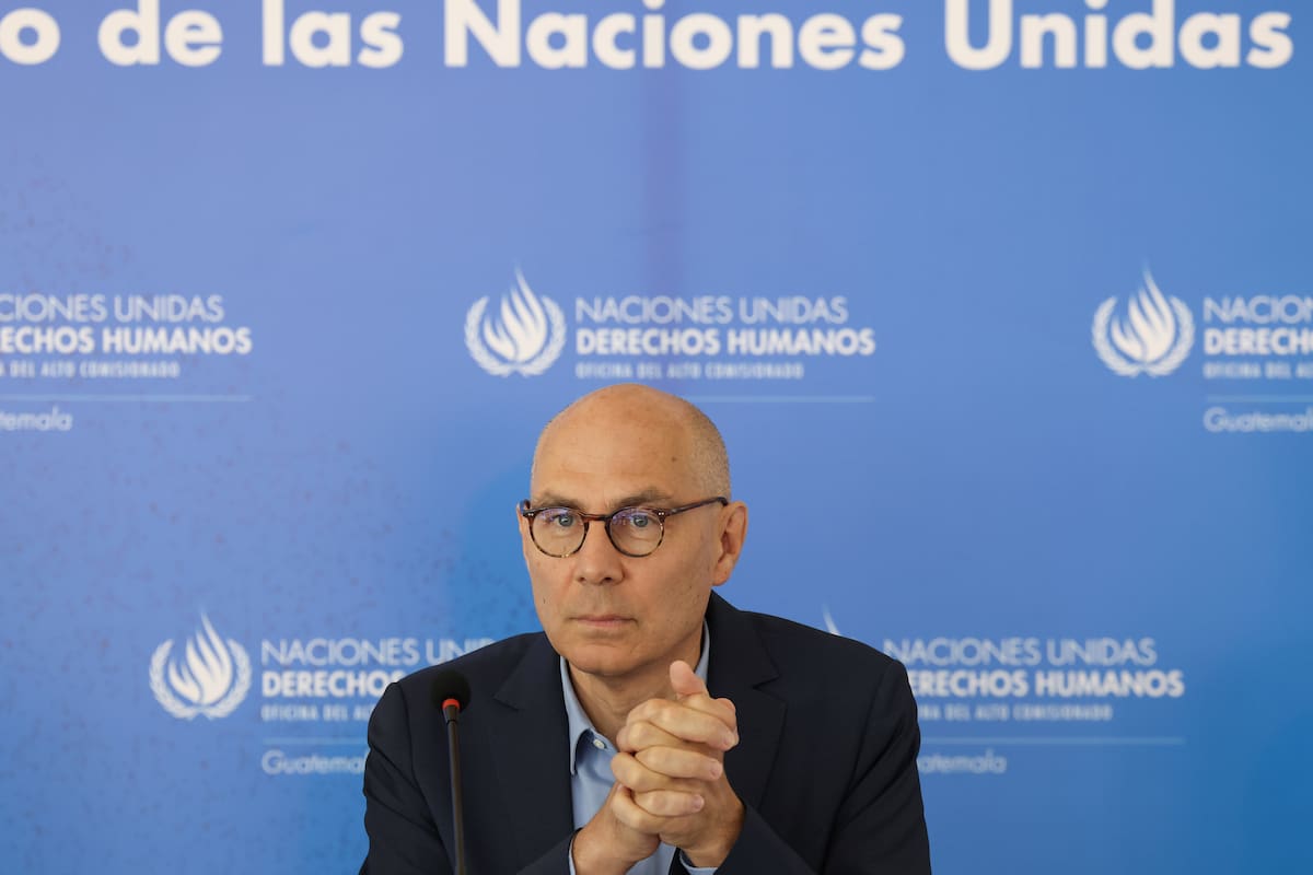 Alto comisionado de las Naciones Unidas para los Derechos Humanos, Volker Türk. // Foto: EFE