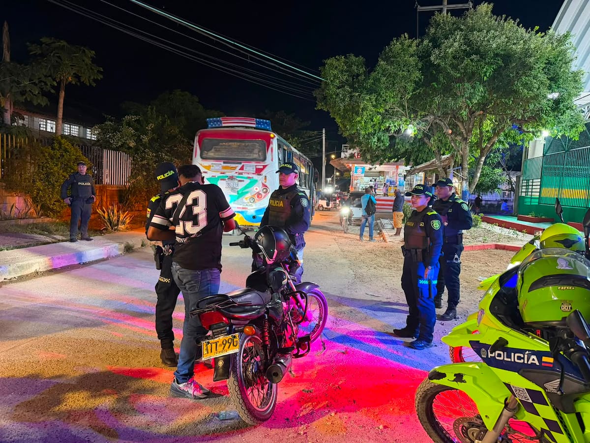 GOES, GAULA e Inteligencia lideran refuerzo de seguridad en Villanueva. // Foto: Policía de Bolívar
