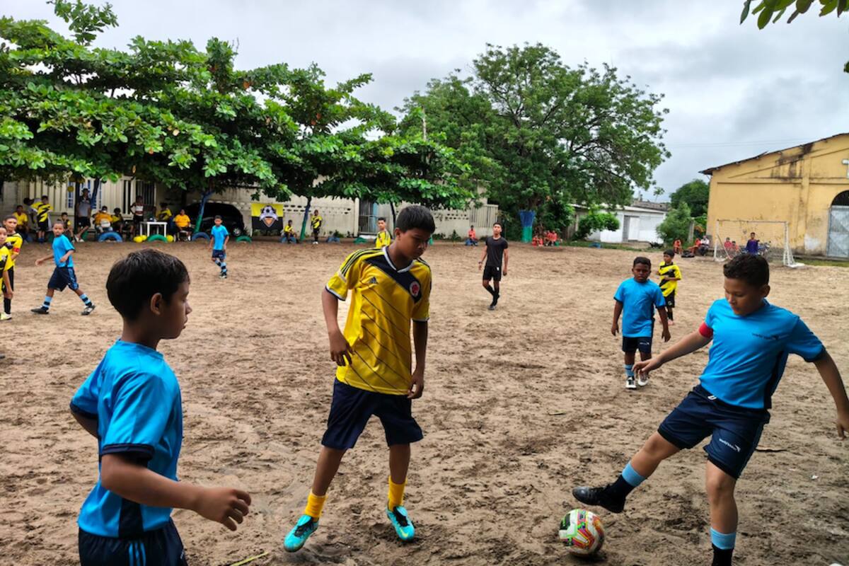 Con ‘Goles por la Paz’ la niñez de Soledad se aleja de la delincuencia