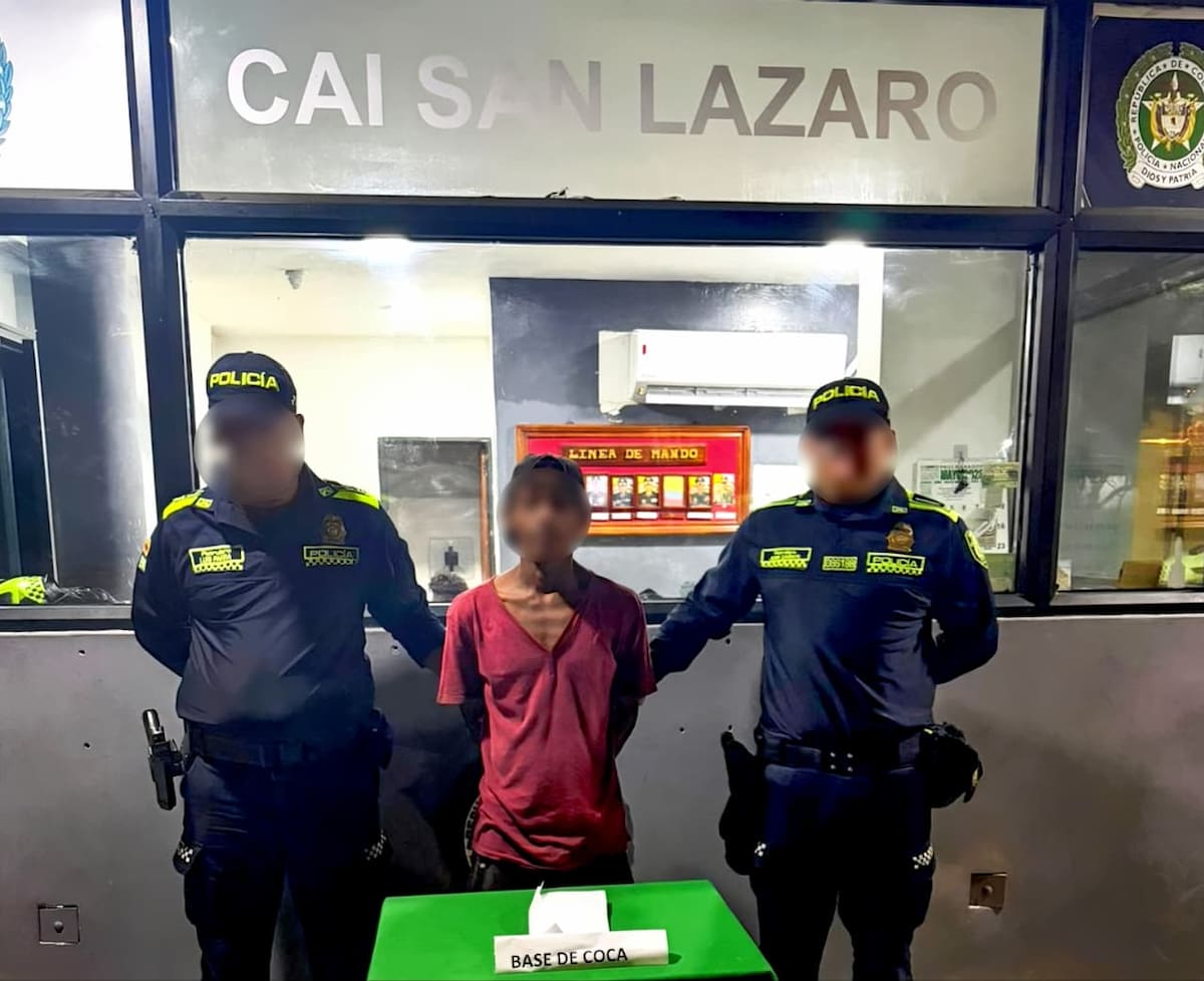 Golpe al microtráfico en Cartagena: capturan a presuntos expendedores en cuatro barrios. // Foto: Policía Metropolitana de Cartagena