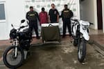 Cayeron ‘Chiquito Malo’ y ‘el Cachaco’ con arma, motos y panfletos en Bolívar