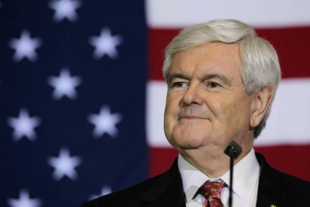 Newt Gingrich. AFP JOE RAEDLE