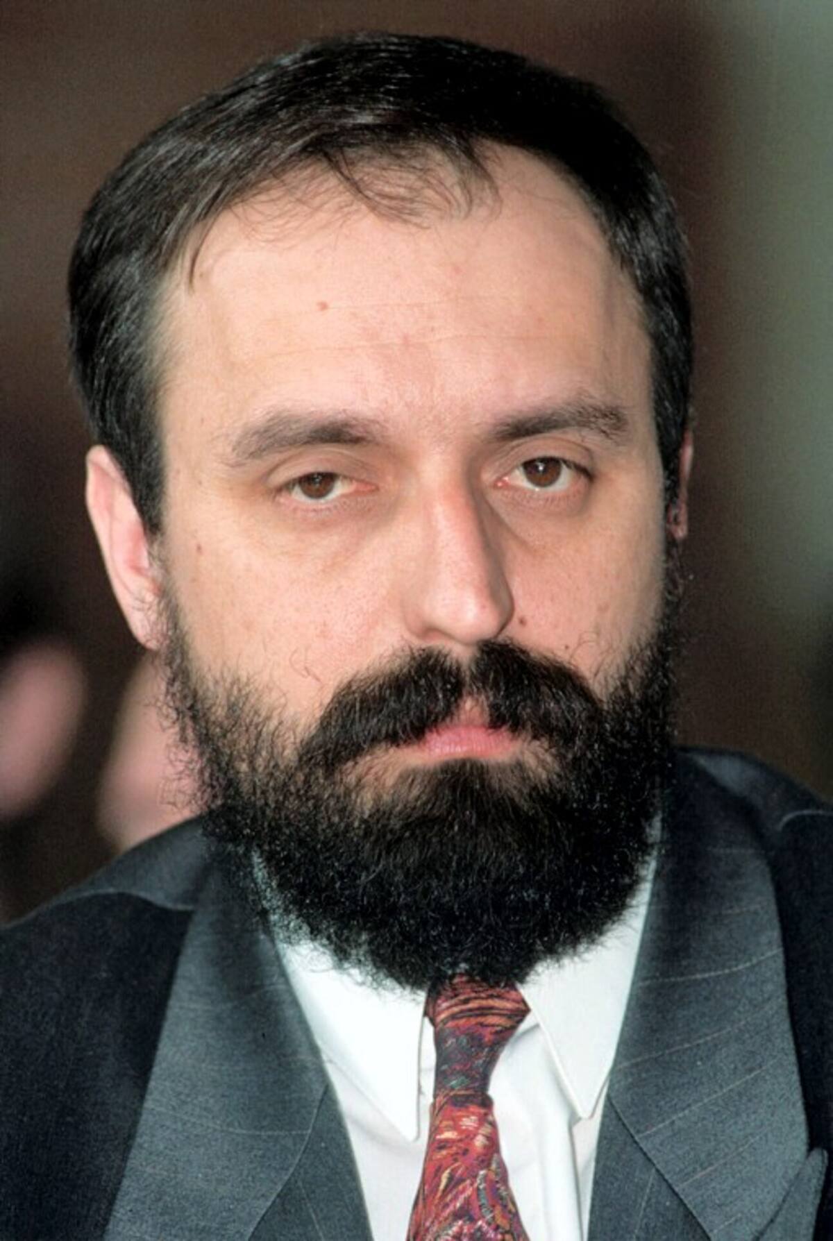 Fotografía de Goran Hadzic tomada en 1991. AP SRDJAN ILIC