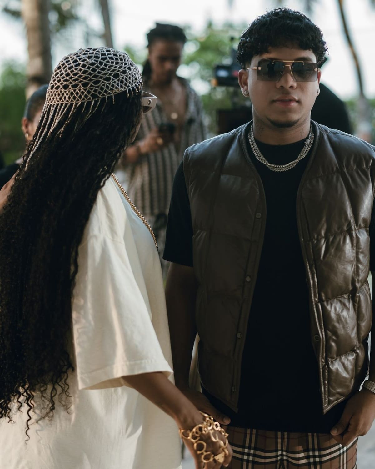 Goyo junto a Luister La Voz. //Foto: tomada de IG.