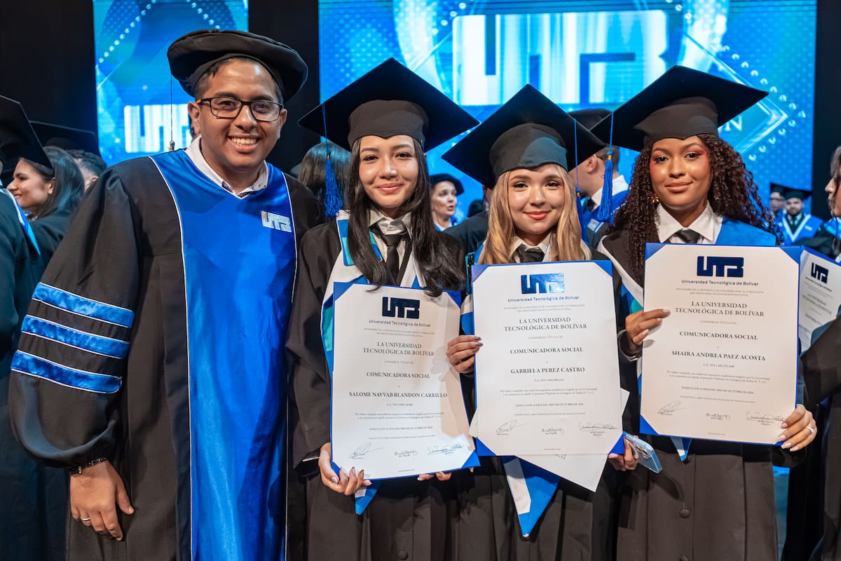 Javier Ramos, Salome Blandón, Gabriela Pérez y Shaira Páez.