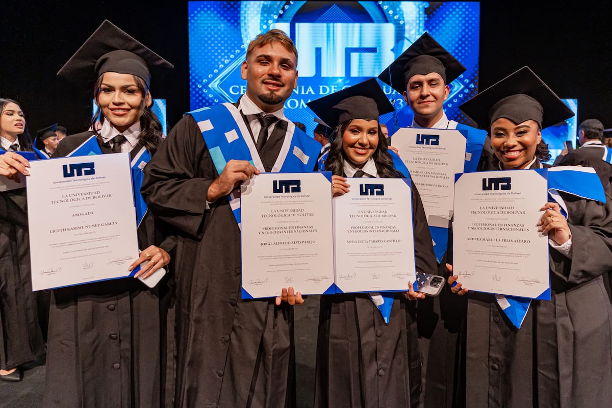 Liceth Karime Núñez, Jorge Alfredo Alvis, Sofía Lucía Tabares, José Manuel Botero y Andrea Marcela Frías.