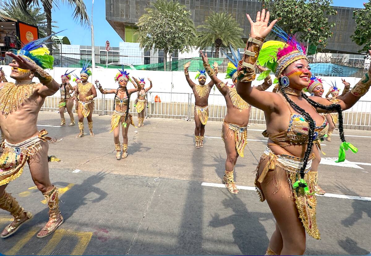En la Gran Parada de Comparsas de Fantasía desfilaron comparsas de todo el Caribe colombiano...//Juan M. Cantillo-El Universal.