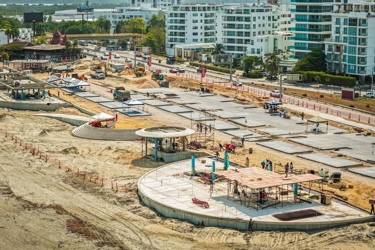 Así van las obras del Gran Malecón del Mar: llevan un avance del 44%